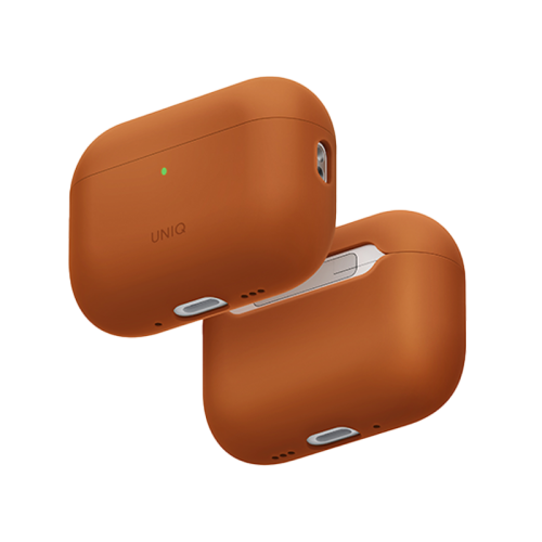 Uniq Hybrid Lino Case for Airpods Pro 3 - Sunset Orange