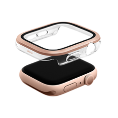Uniq Voute Watch Case With Screen Protection for Apple Watch 46mm - Rose Gold