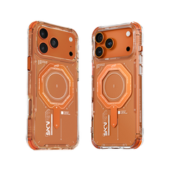 SkinArma Magma MagSafe Case for iPhone 17 Pro Max - Orange