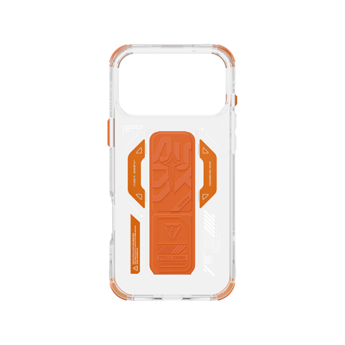 SkinArma Helio MagSafe Case With Grip Stand for iPhone 17 Pro Max - Orange