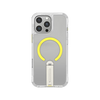 SkinArma Helix MagSafe Case With 360 Rotating Stand for iPhone 16 Pro - Clear