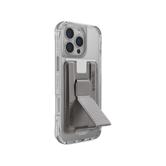 SkinArma Bundle Saido Kado Mag-Charge card Holder + Saido Magsafe case for iPhone 16 Pro - Titanium