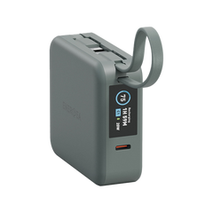 Energea Magpac Mini Plus Wireless Power Bank 10000mAh With Build in USB-C Cable and Display - Sage