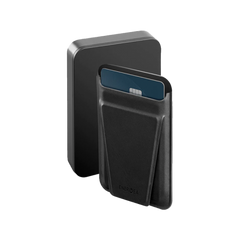 Energea MagWallet Card With MagPlus 10000mAh Power Bank - Gunmetal