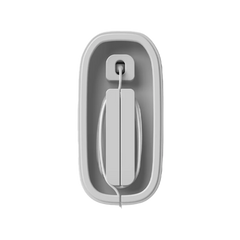 Uniq Nova Compact Magic Mouse Dock With Cable Loop - Chalk Grey