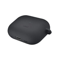 Uniq Nexo Silicone Hang Case With Sports Ear Hooks for Airpods Pro 2 - Charcoal Grey