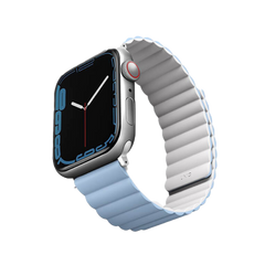 Uniq Revix Reversible Strap for Apple Watch 42/44/45mm - Arctic White / Blue