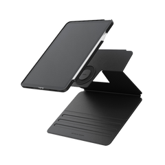 Uniq Rovus Snap Mount Magnetic 360 Rotating Detachable Case for iPad 11" - Dallas Black