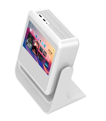 Smart Touch Screen RC Projector  with Android OS, WiFi 6 & Bluetooth 5.0, 1080P HD Display, Dual 5W HiFi Speakers, Auto Focus & Keystone Correction, 300 Inch Portable Home Theater Projector