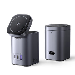 UGREEN 65W 2-in-1 GaN Desktop Fast Charger UK - Space Grey
