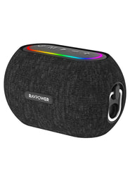 RAVPower RP-SK002 Portable Bluetooth Speaker 12W with RGB Light – IPX4 Water Resistant, TWS