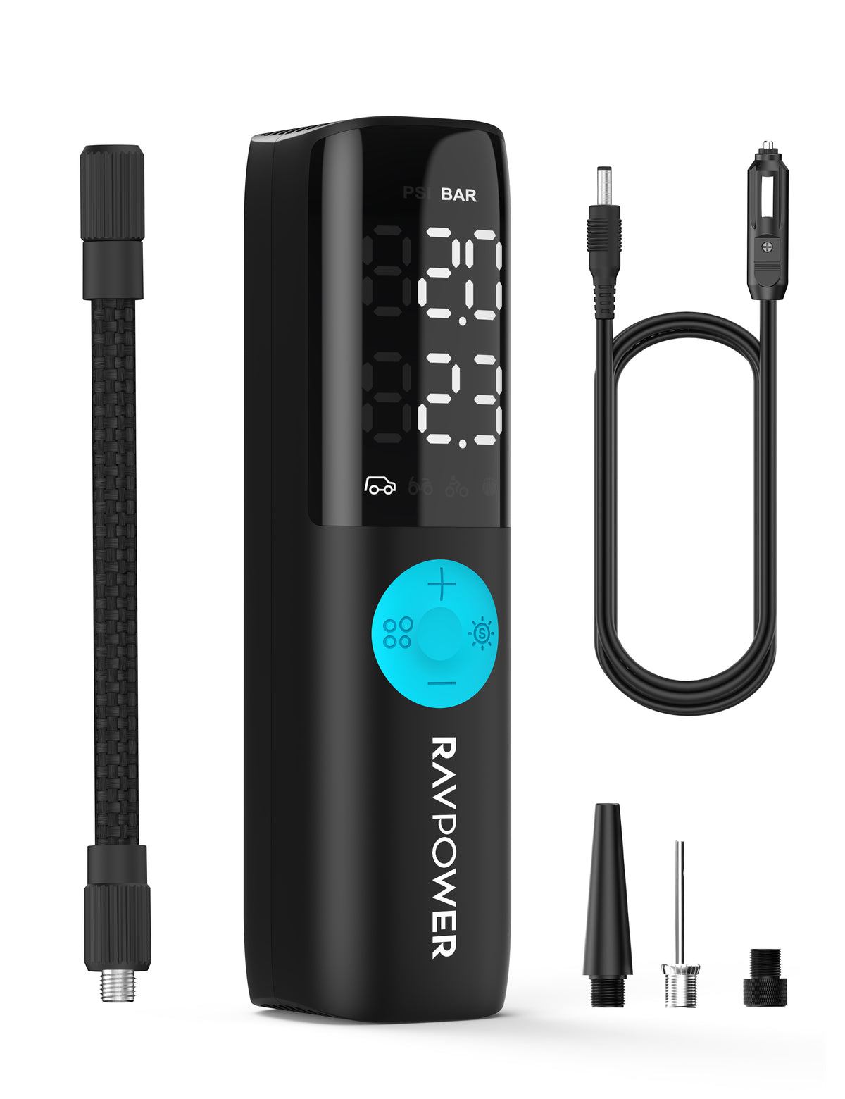 Ravpower Battery-Free Air Pump Black – PC1084