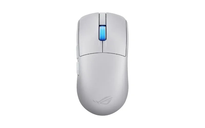 Asus Rog Harpe II Ace Wireless/Bluetooth/Wired Gaming Mouse Ultra Light Weight (48-Gram) 42,000 DPI, ROG AimPoint Pro, Up to 8000 Hz, White | 90MP0490-BMUA10