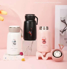 D.kadi KD5159PK Vacuum Bottle 300ML - Pink