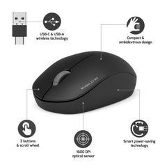 PORT MOUSE COLLECTION WIRELESS - GRAPHITE