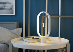 Heng Balance Lamp Ellipse Plastic USB; White