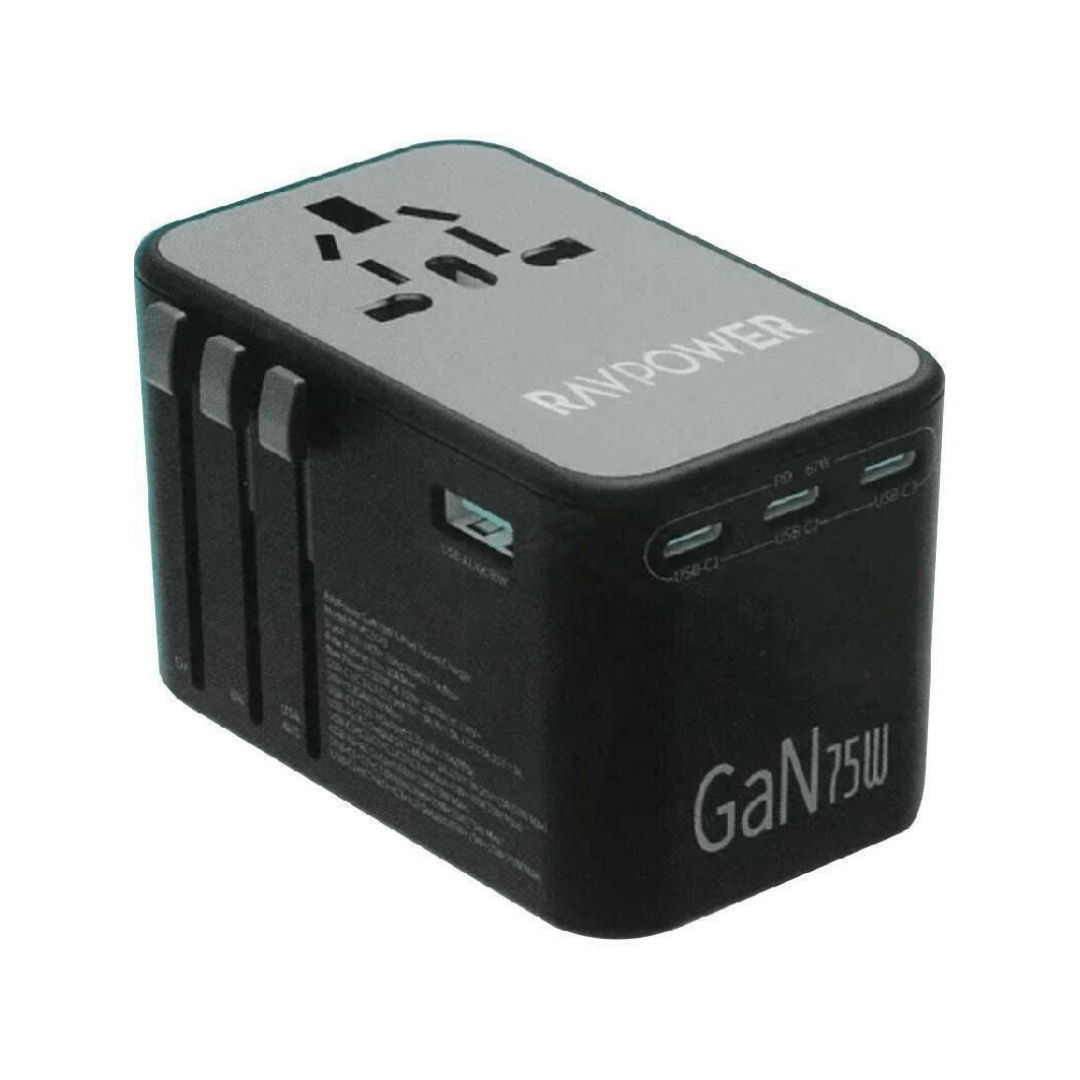 Ravpower RP-PC1043 PD GaN 75W 4-Port Travel Charger