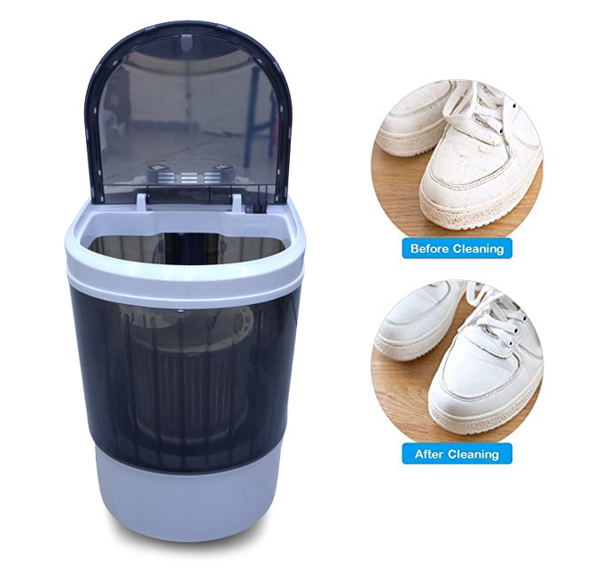Mini Portable Washing Machine with Low Noise and Intelligent Wash Cycle 3 Kg Capacity