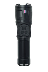 Multifunctional LED Emergency Flashlight with Built-in Bluetooth Speaker, 2000LM Bright Torch, 5400mAh Rechargeable Battery & Waterproof Design