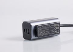 شاحن سيارة سريع UGREEN 150W بـ 4 منافذ GaN (رمادي فلكي)