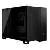 2500D AIRFLOW Mid-Tower Dual Chamber PC Case - Black