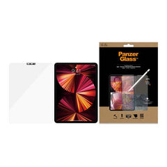 PanzerGlass Edge-to-Edge Screen Protector with CamSlider™ for iPad Pro 11-Inch (2018–2024) and iPad Air 10.9-Inch (2020–2022) with Scratch, Shock and Antibacterial Protection