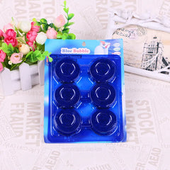 Automatic Blue Toilet Cleaning Blocks 6 Pack | Super Dual Action Toilet Bowl Cleaner & Deodorizer | Germ-Killing Toilet Tank Cleaning Tablets | Long-Lasting Fresh Fragrance Up to 1 Month Per Block