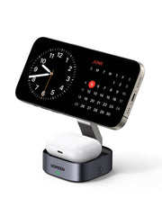 UGREEN 2-in-1 Magnetic Wireless Charger35278 7.5W - Space Grey