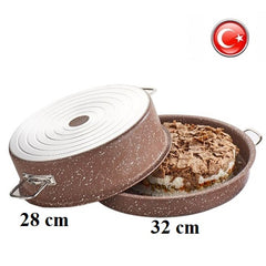 Saflon Granite Maglaba Set 28 Cm 32 Cm