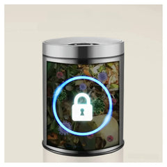 12L Automatic Smart Sensor Trash Can with Infrared Motion Detection, 360° Touch Sensor, 5-Second Auto Close, USB Rechargeable & Removable Inner Bucket