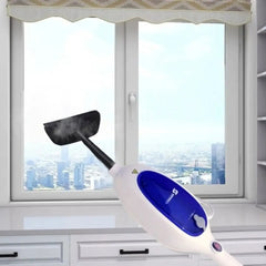 Sayona Power Steam Mop with High Temperature, 11 Accessories, Triangular Head & Microfiber Pad - 1300W