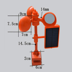 Solar Powered Automatic Bird Repeller with Sound & Flash Light | Weatherproof Bird Scarer Device | Eco-Friendly Bird Deterrent for Farms, Gardens, Balconies & Commercial Areas