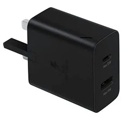 SAMSUNG Power Adapter Duo 35W, Black, USB