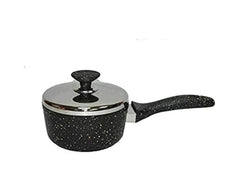 Saflon Granite Saucepan With Stainless Steel Lid