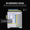 3500X Mid-Tower PC Case - White