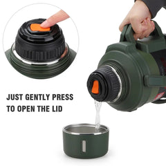 D.kadi KD9104 Vacuum Bottle 4L - Green