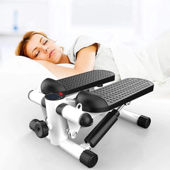 Wellcare Mini Stepper Exercise Pedal Machine with Resistance Bands for Health & Fitness
