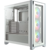 iCUE 4000X RGB Tempered Glass Mid-Tower ATX Case — White