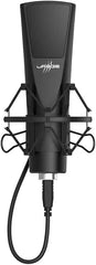 Urage 186020 Stream 800 HD Studio Streaming Microphone, Black