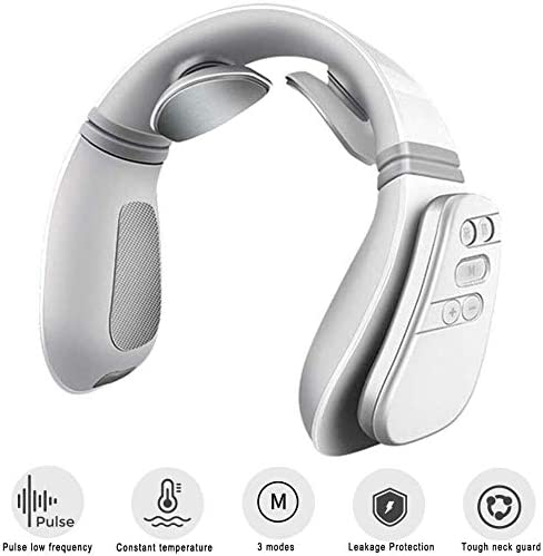 Cordless Portable EMS TENS Neck Massager for Pain Relief