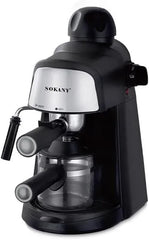 ماكينة صنع القهوة بالبخار والإسبريسو من سوكاني 800 واط مع صمام أمان (موديل SK-6810)