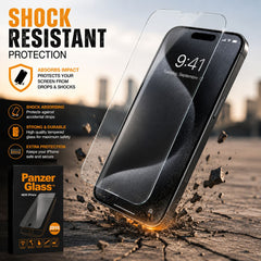 PanzerGlass Tempered Glass Screen Protector for Apple iPhone 7, 8 & iPhone SE (2nd/3rd Generation)  With Anti-Fingerprint And Scratch Resistant Protection