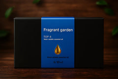 Fragrant Garden 6-in-1 Water-Soluble Essential Oil Set 10ml Each for Humidifiers, Diffusers & Home Aroma Enhancement with Mixed Aromatic Variants