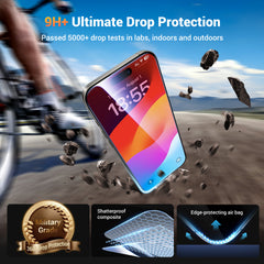 UGREEN HD Screen Protector with Installation Frame for iPhone 16 Pro (2-Pack)