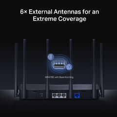 Mercusys BE9300 Dual Band Wi-Fi 7 Router