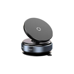 360° Rotatable Magnetic Phone Holder with Strong Vacuum Suction Cup & Universal Compatibility for Car, Desk & Gym