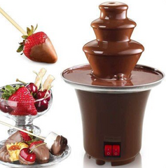 Mini Portable Hot Chocolate Fountain Machine for Home and Parties