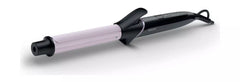 Philips StyleCare Hair Curler with Tourmaline Ceramic Coating, 8 Digital Heat Settings, 25mm Medium Barrel, BHB864/03 - Black/White