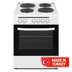 Wansa 4 Burners Electric Cooker, 60x60cm, WCT6040031W