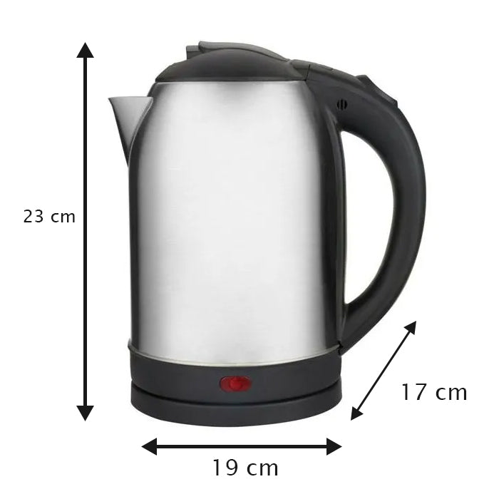 Emjoi 1.8L Elegant Electric Steel Kettle with Boil Dry Protection and Easy Cleaning - 1500W